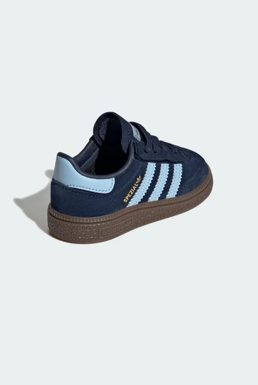Дитячі темно-сині замшеві снікерси Handball Spezial Comfort Closure Elastic Lace Kids 5