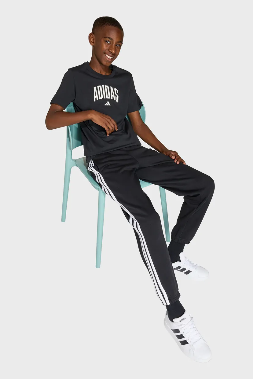 Детская черная футболка Collegiate Graphic Kids 7