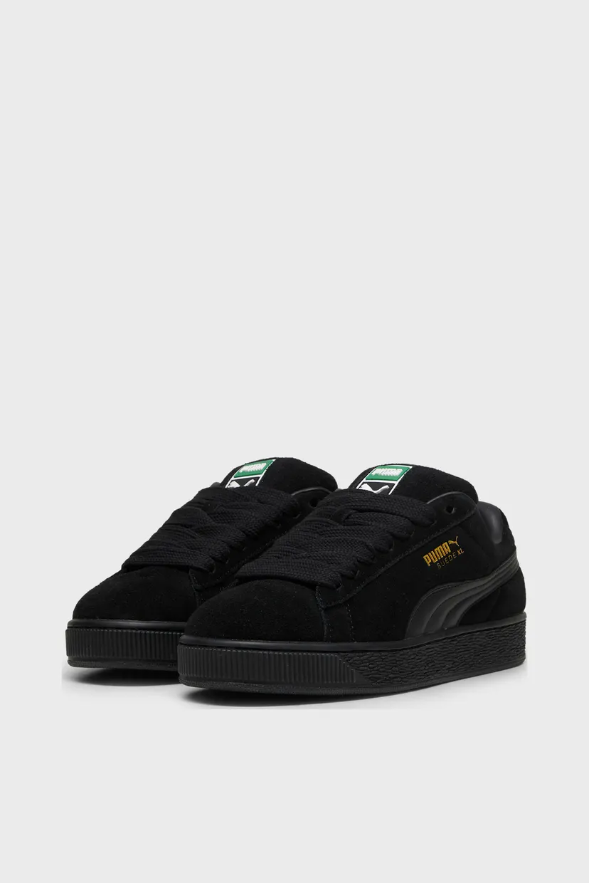 Черные замшевые сникерсы Suede XL Sneakers 3