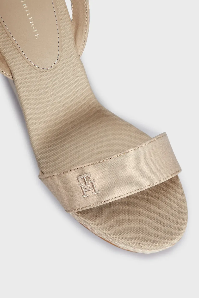 Жіночі бежеві босоніжки ROPE WEBBING WEDGE 4