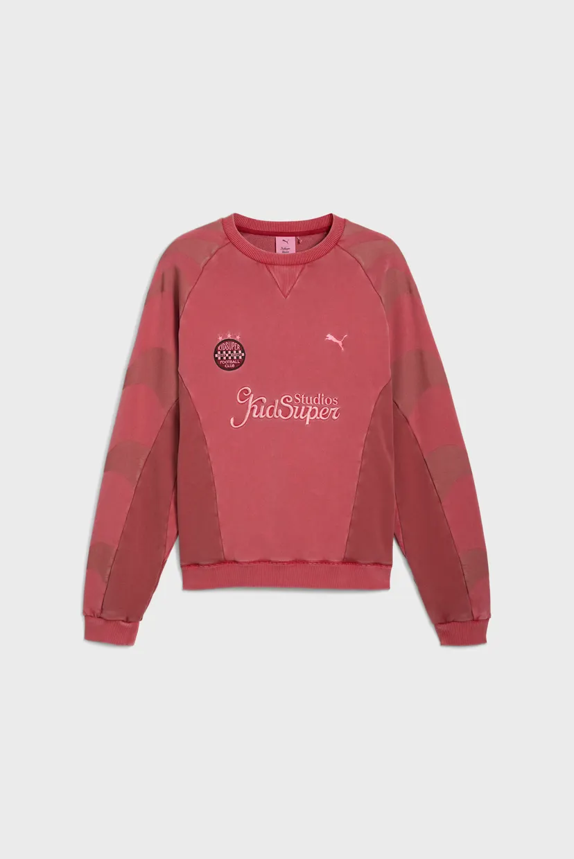 Мужской красный свитшот PUMA x KIDSUPER Crew Sweat Men 6