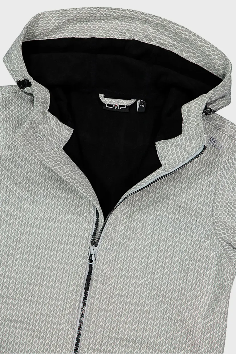 Женская серая ветровка JACKET ZIP HOOD SOFTSHELL 5