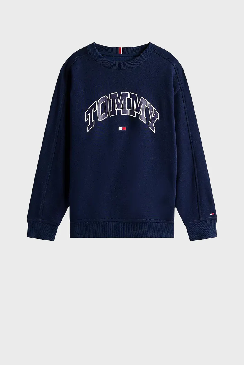 Дитячий темно-синій світшот VARSITY RAISED PRINT 5