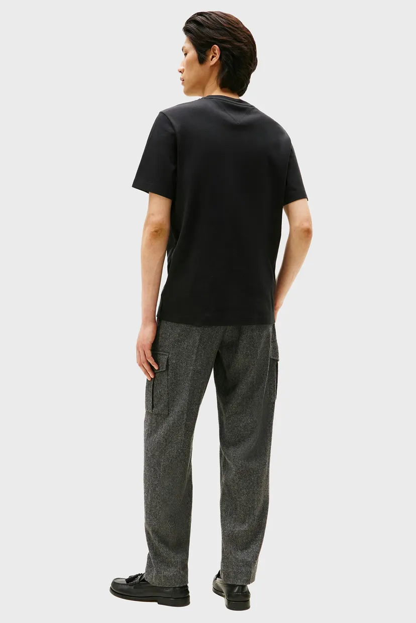 Чоловіча чорна футболка LIGHT INTERLOCK TEE 3