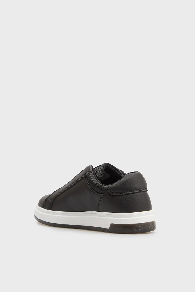 Детские черные сникерсы LOW CUT 5