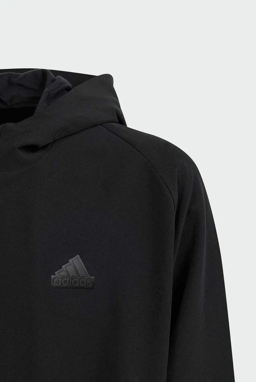 Детское черное худи Z.N.E. Woven Full-Zip 4