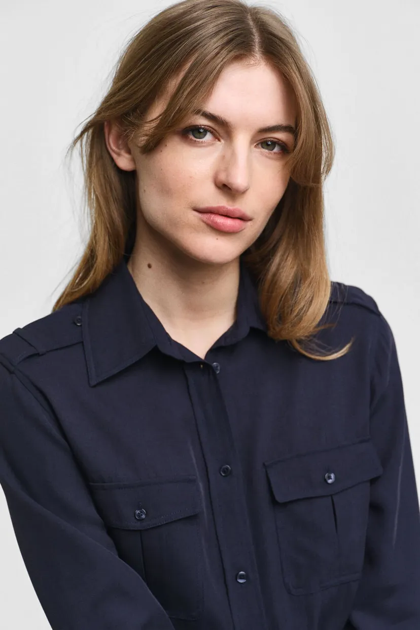 Жіноча темно-синя сукня REG POCKET  DRESS 4