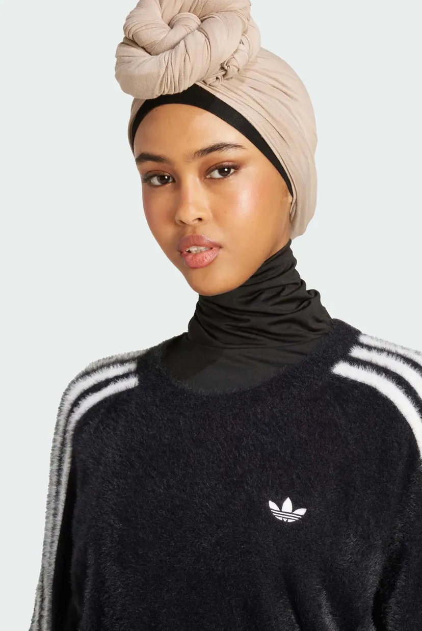 Жіночий чорний світшот Adicolor Holiday Knit 4