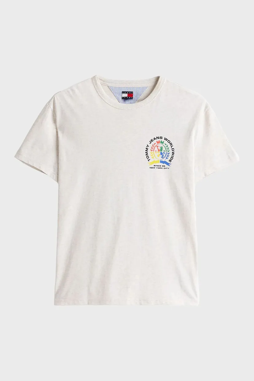 Чоловіча біла футболка TJM REG 4CLR CREST 5
