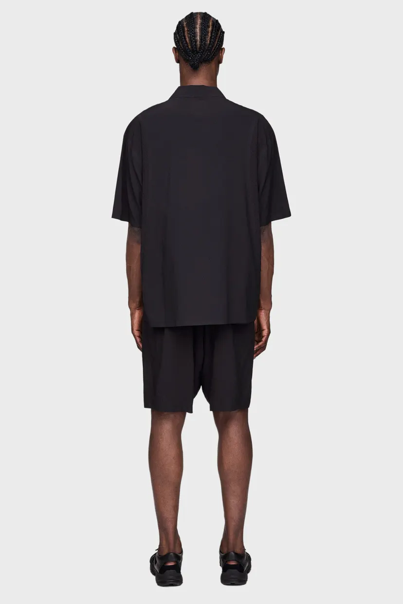 Мужская черная рубашка Y-3 ULTRALIGHT WOVEN 3