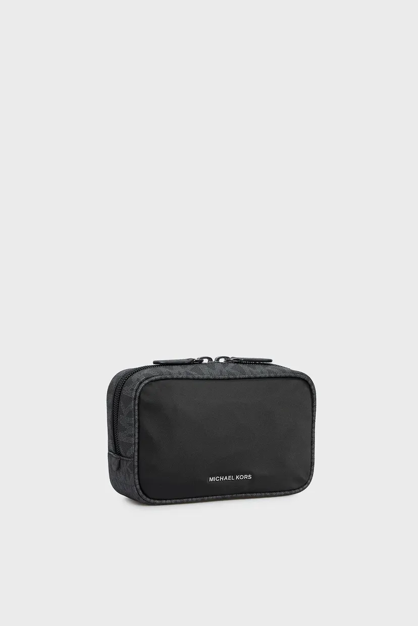 Чоловічий чорний несесер BROOKLYN OVERNIGHT TRAVEL KIT 3