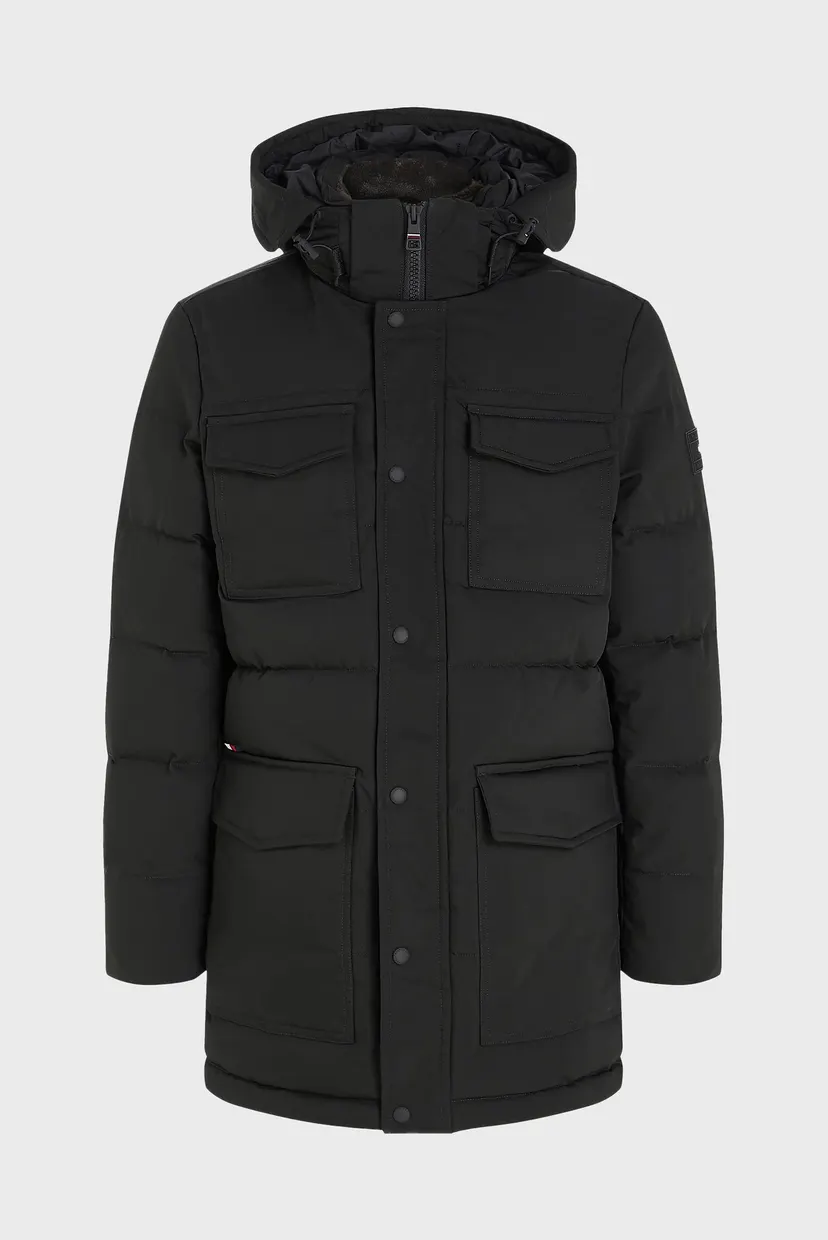 Чоловіча чорна парка ROCKIE UTILITY 6