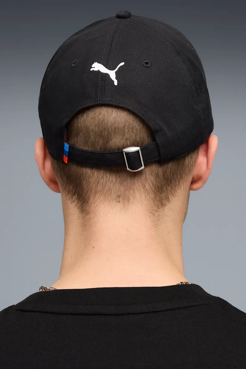 Чорна кепка BMW M Motorsport Heritage Logo Print Dad Cap 4