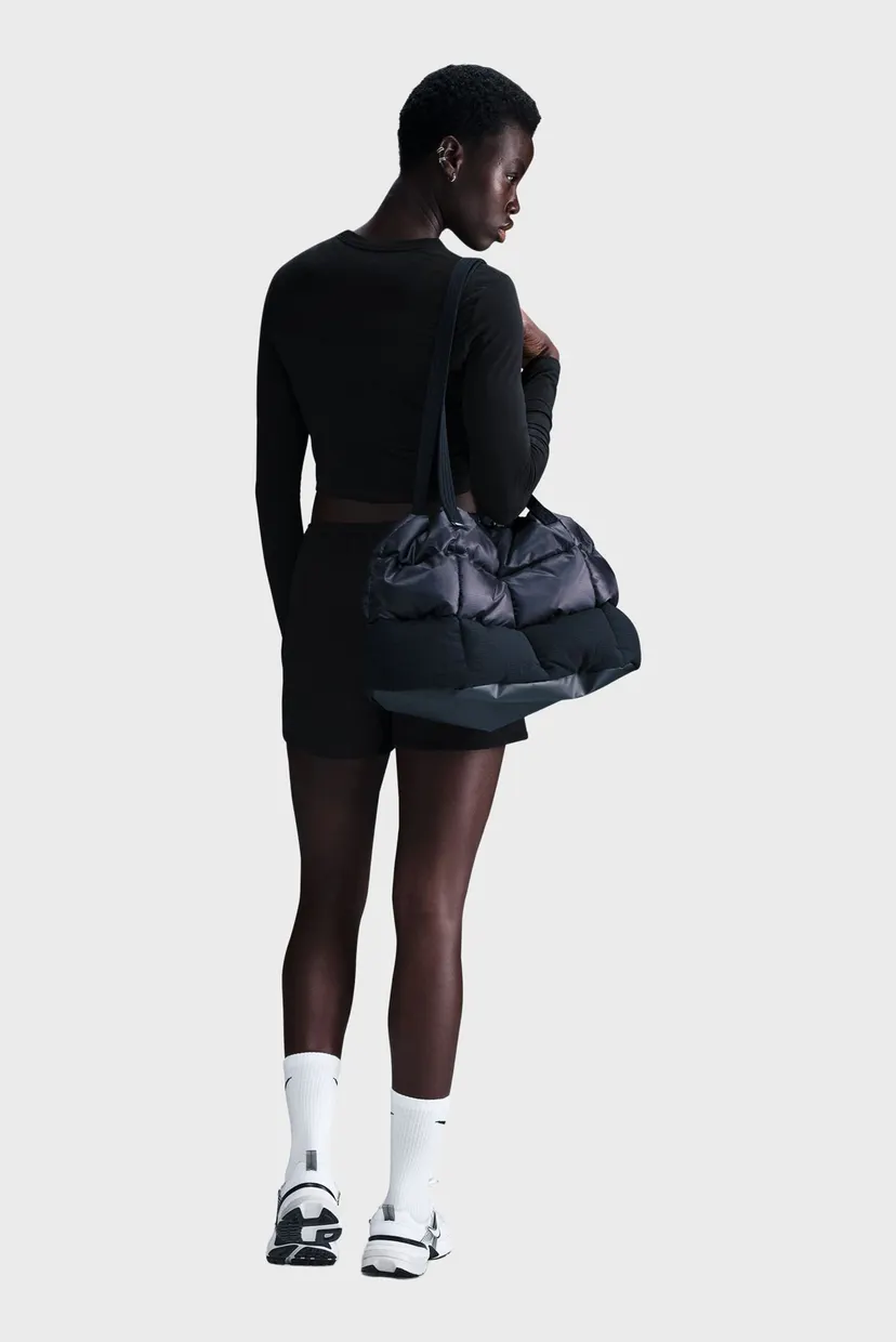 Женский черный лонгслив W NSW NK CHLL KNT LS CRP 3