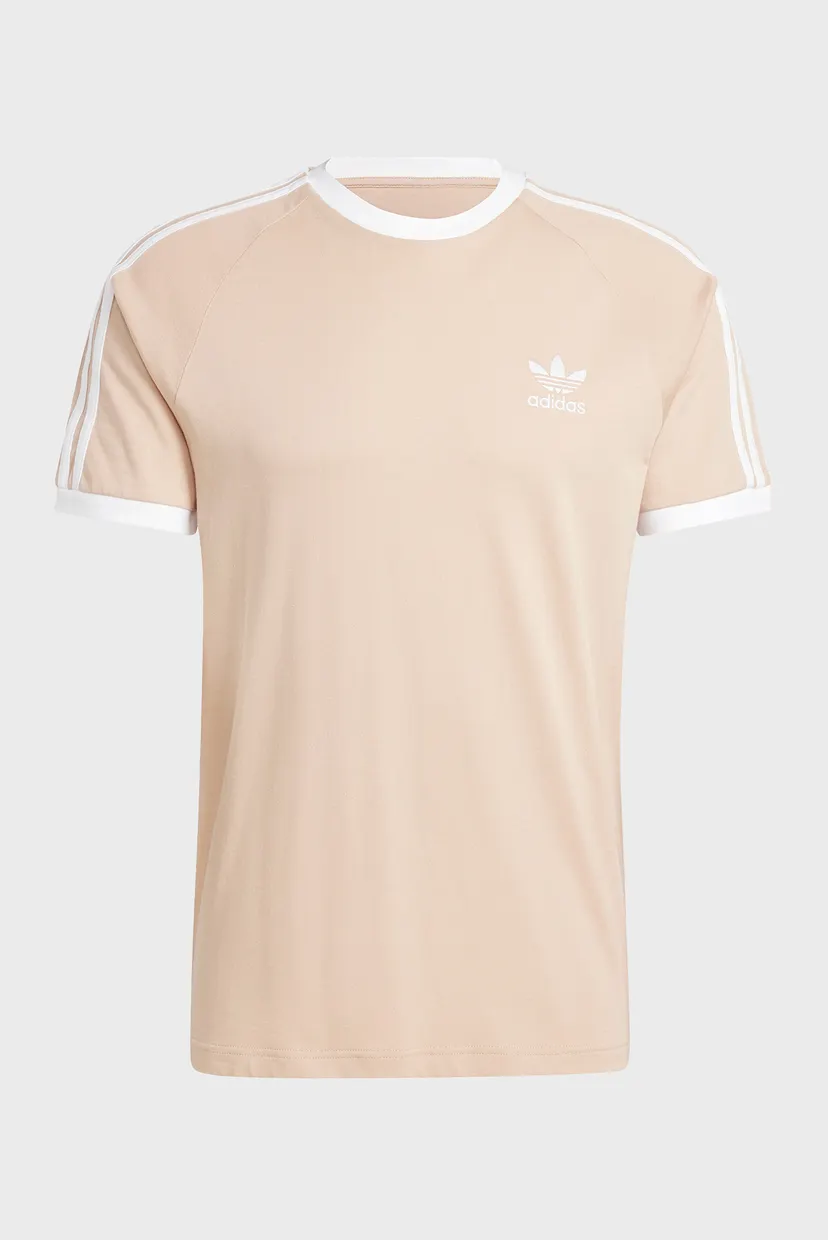 Мужская бежевая футболка Adicolor Classics 3-Stripes 6