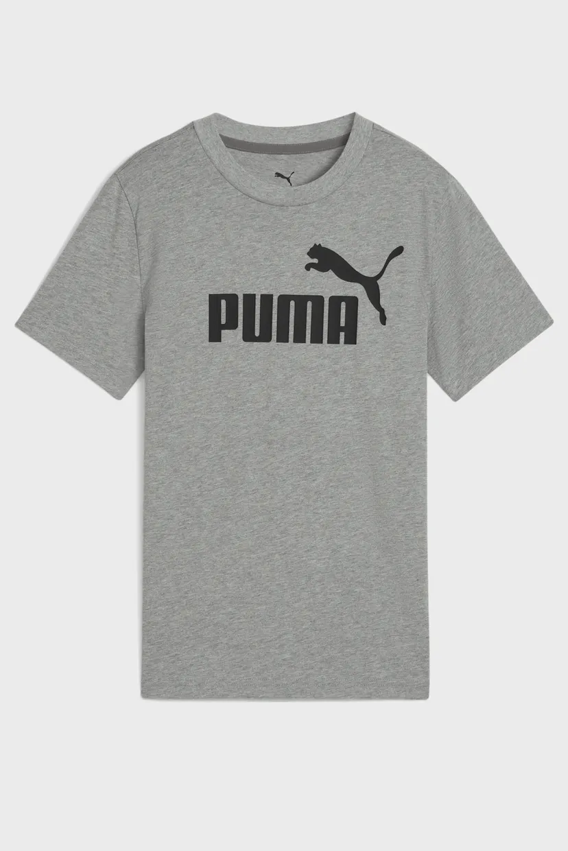 Дитяча сіра футболка ESS No. 1 Logo Tee Youth 4