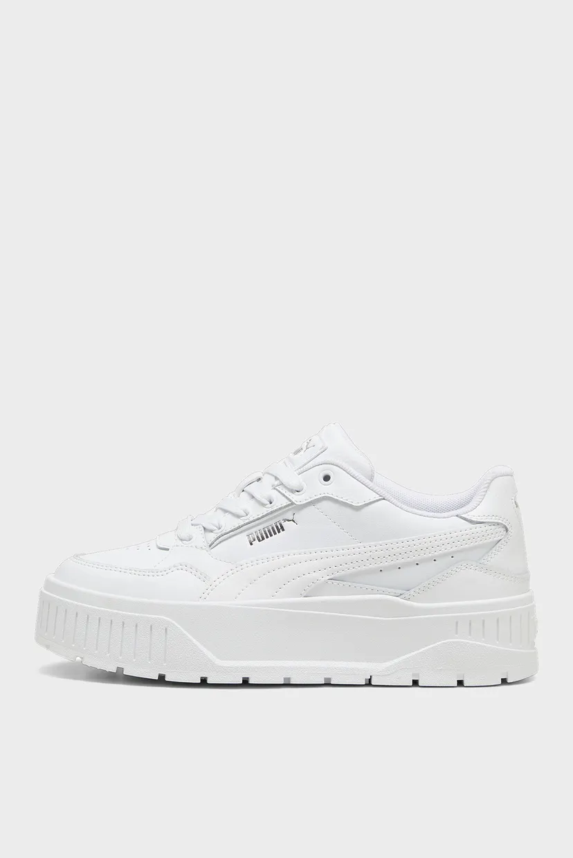 Жіночі білі шкіряні снікерси Karmen II Idol Sneakers Women 4