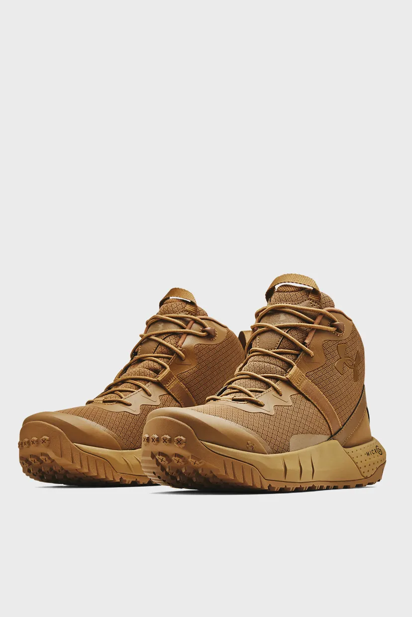 Чоловічі коричневі черевики UA Micro G Valsetz Mid Under Armour