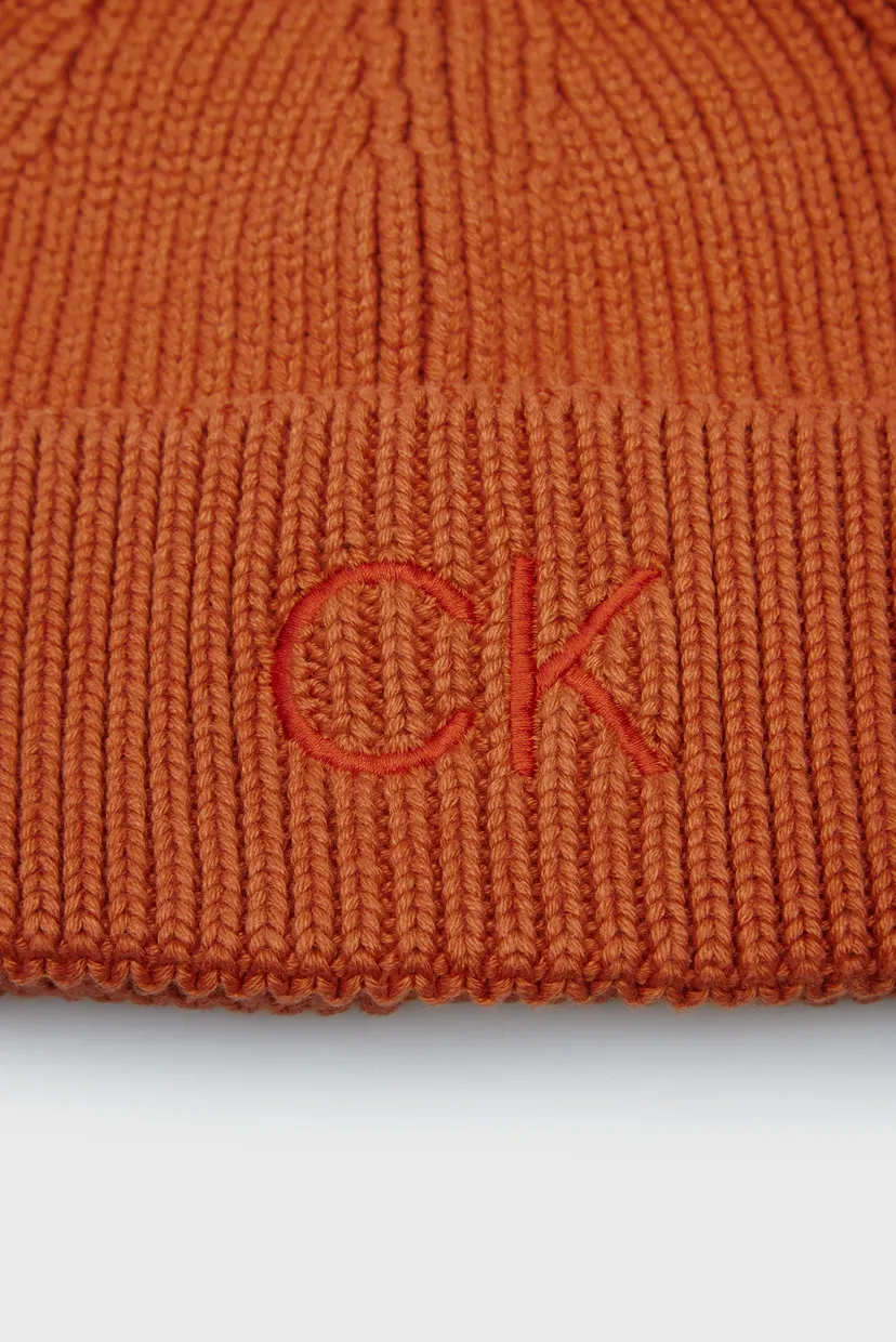 Жіноча руда шапка RE-LOCK BEANIE W/EMB 4