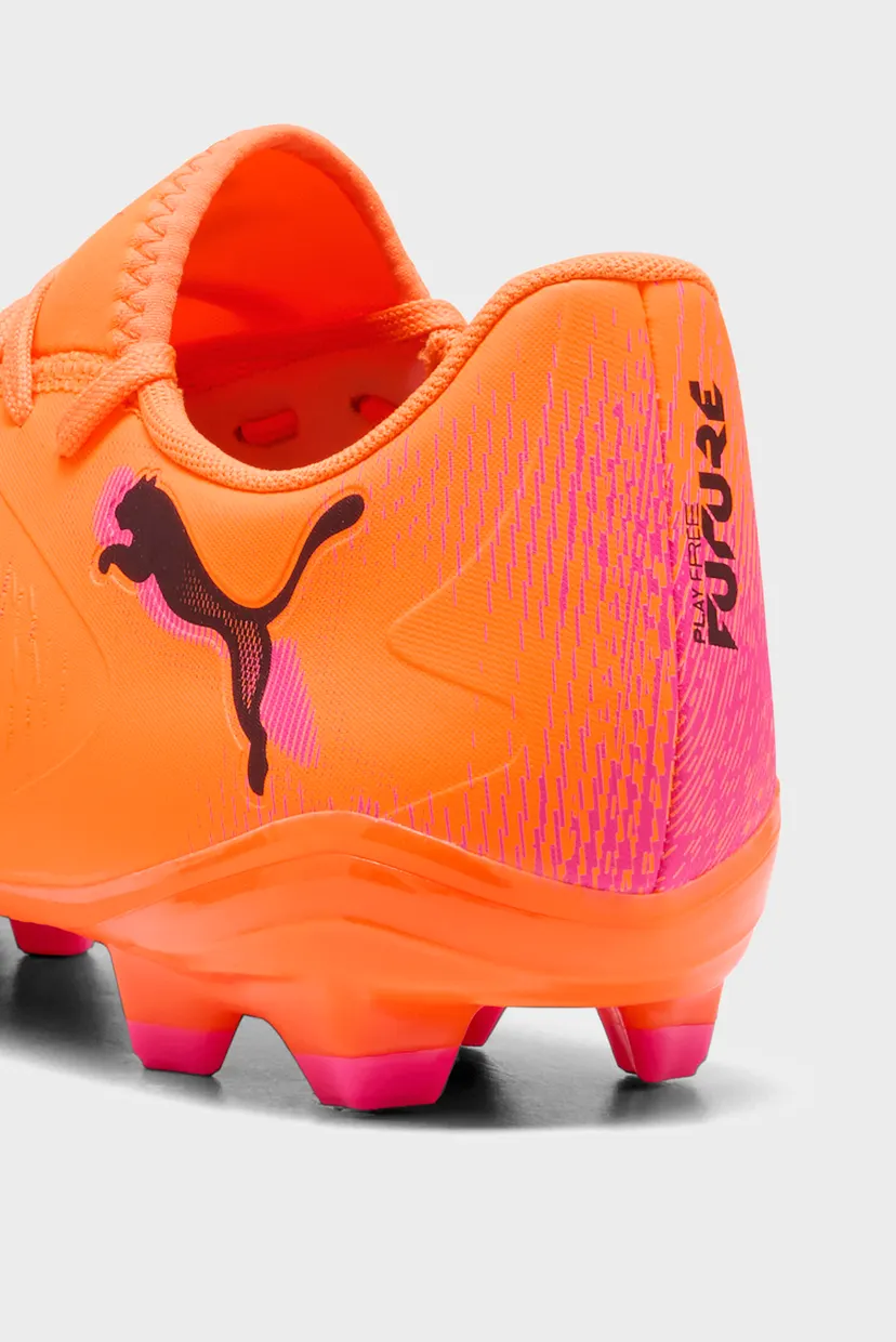 Оранжевые бутсы FUTURE 8 PLAY FG/AG Football Boots Unisex 6
