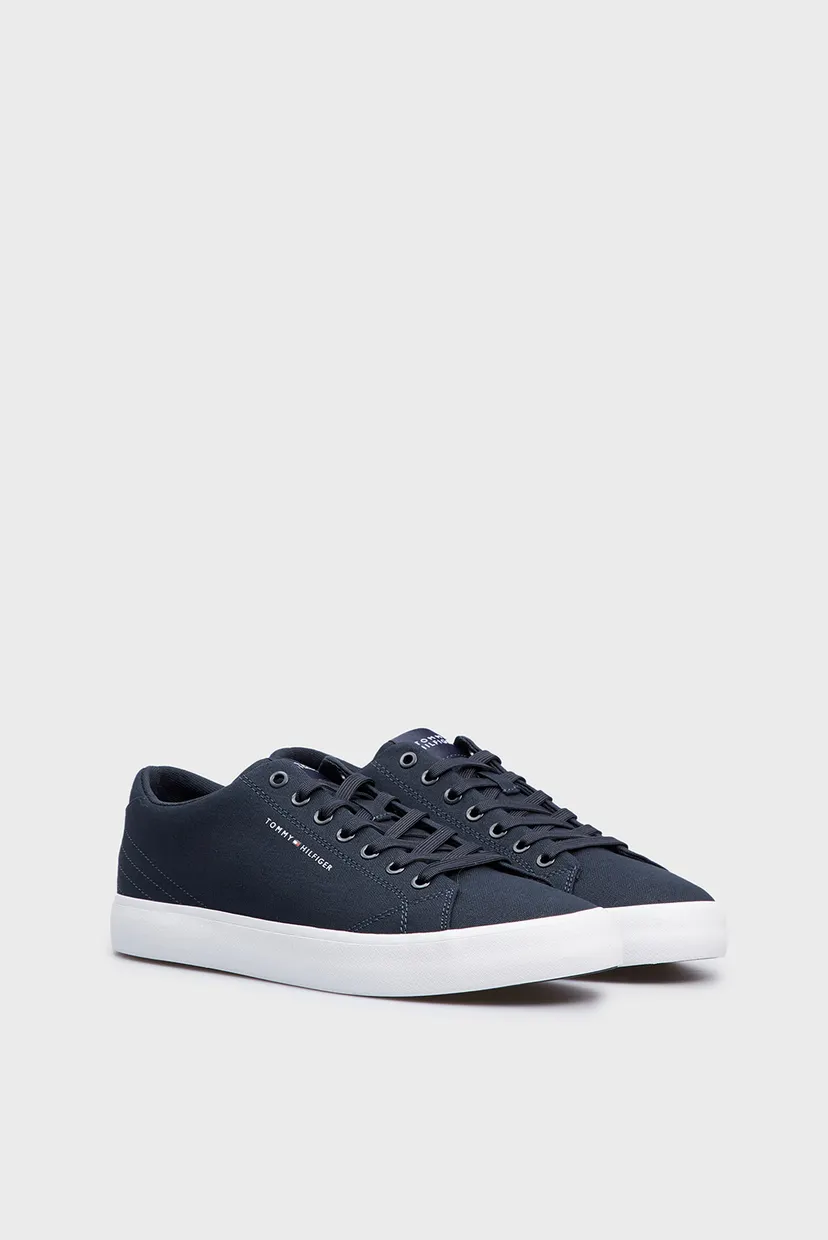 Мужские темно-синие кеды TH HI VULC LOW CANVAS 3