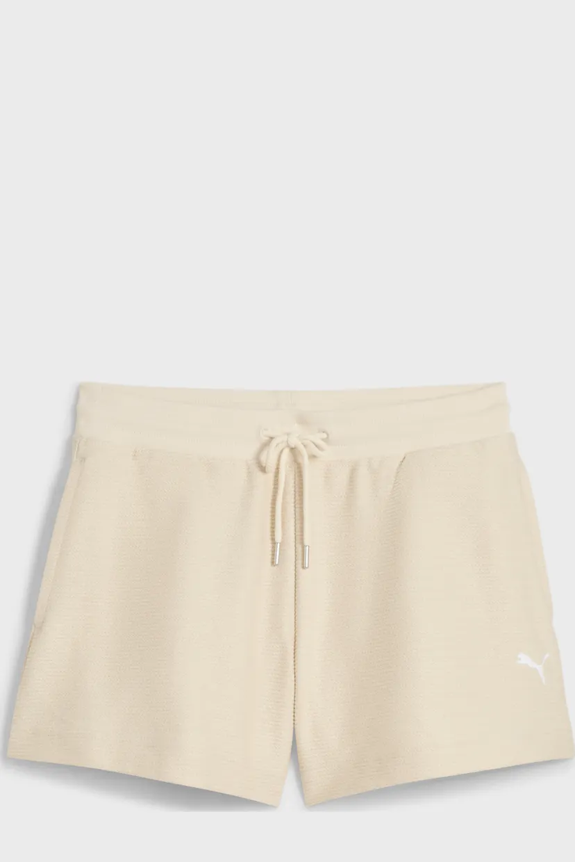 Жіночі білі шорти PREMIUM ESS A-Line Shorts 4' Jacquard Women 6