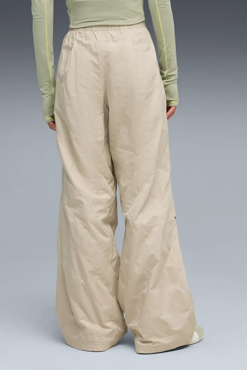 Женские бежевые спортивные брюки YONA Parachute Pants Women 3