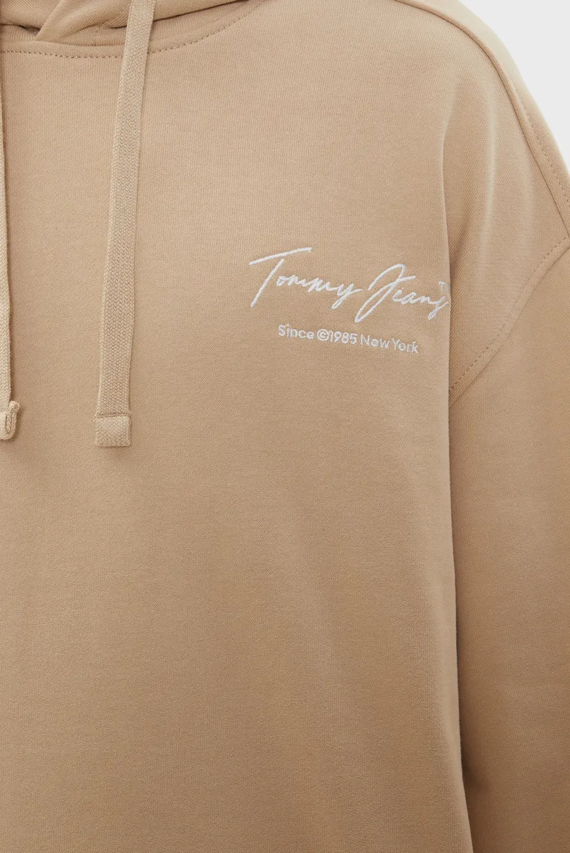 Чоловіче бежеве худі TJM RLX WASHED DNA HOODIE 3