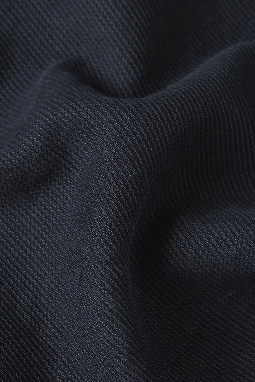 Мужские темно-синие брюки Pleated 6