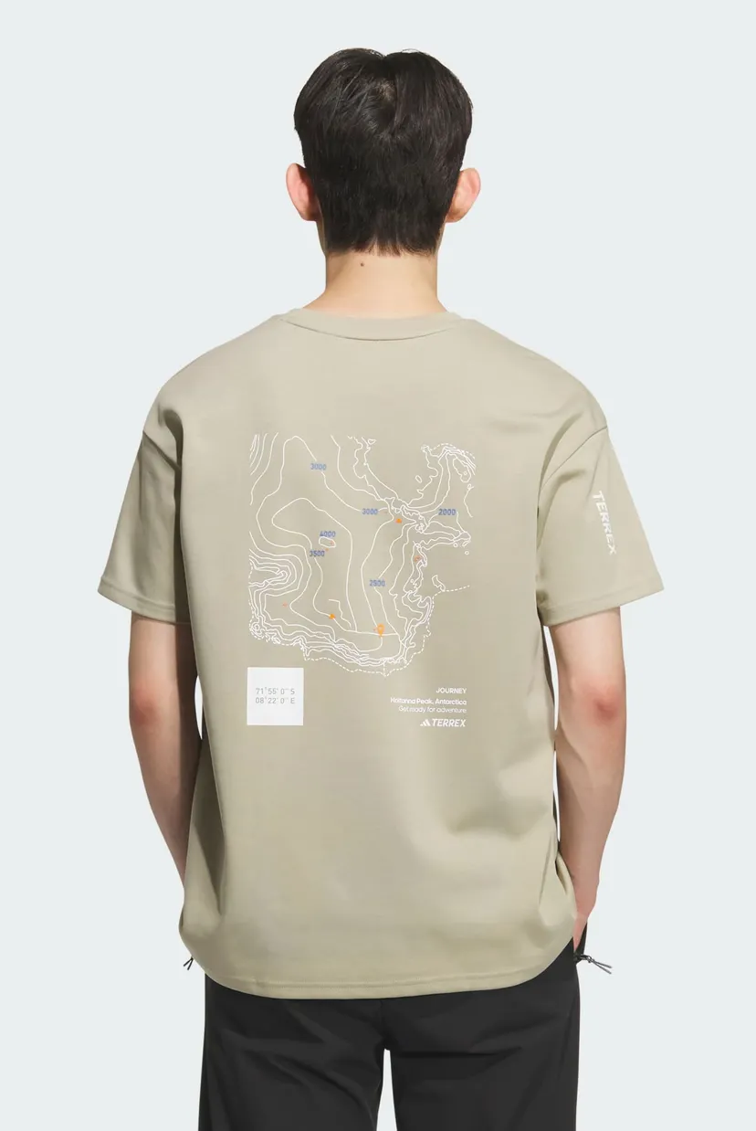 Мужская бежевая футболка XPL GFX TEE 3