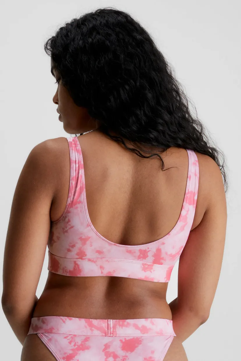 Жіночий рожевий ліф від купальника BRALETTE-RP-PRINT 3