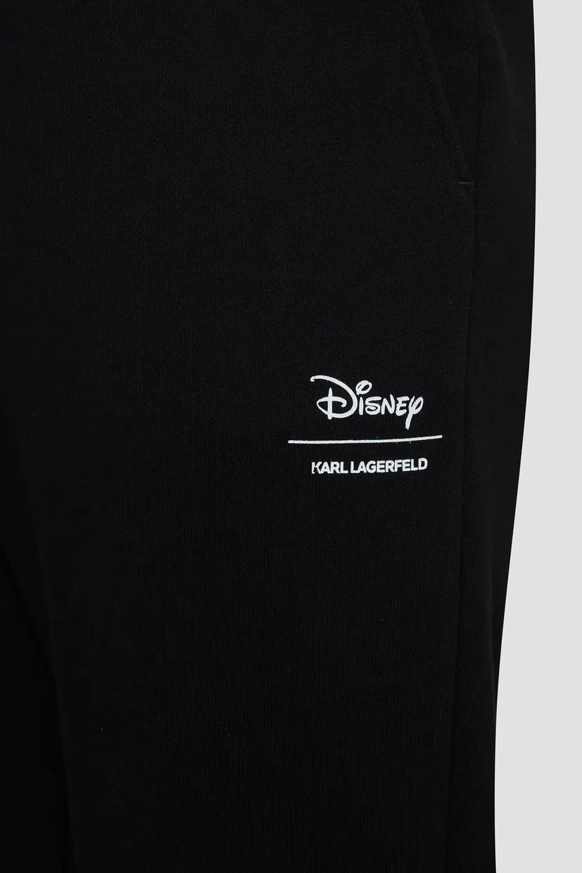 Мужские черные спортивные брюки Karl Lagerfeld x Disney 3