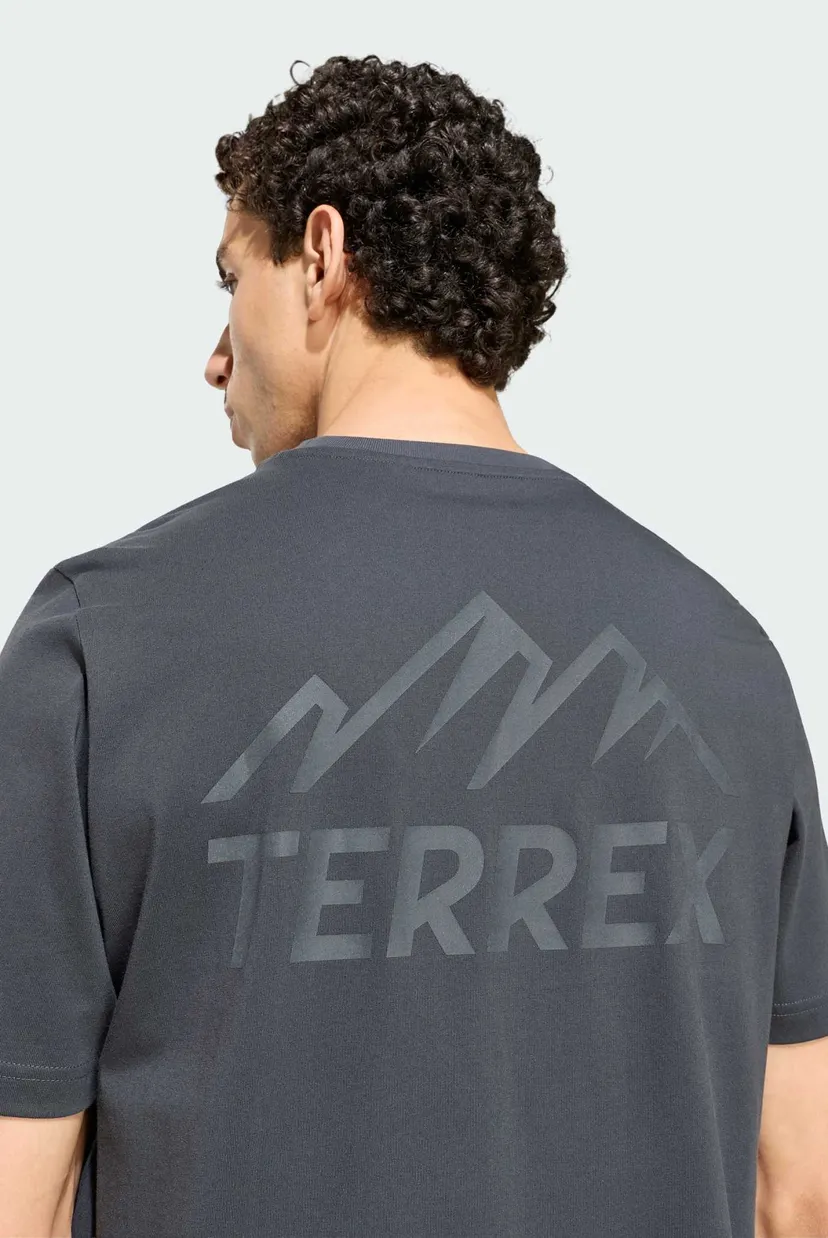 Мужская черная футболка TERREX MOUNTAIN GRAPHIC 5