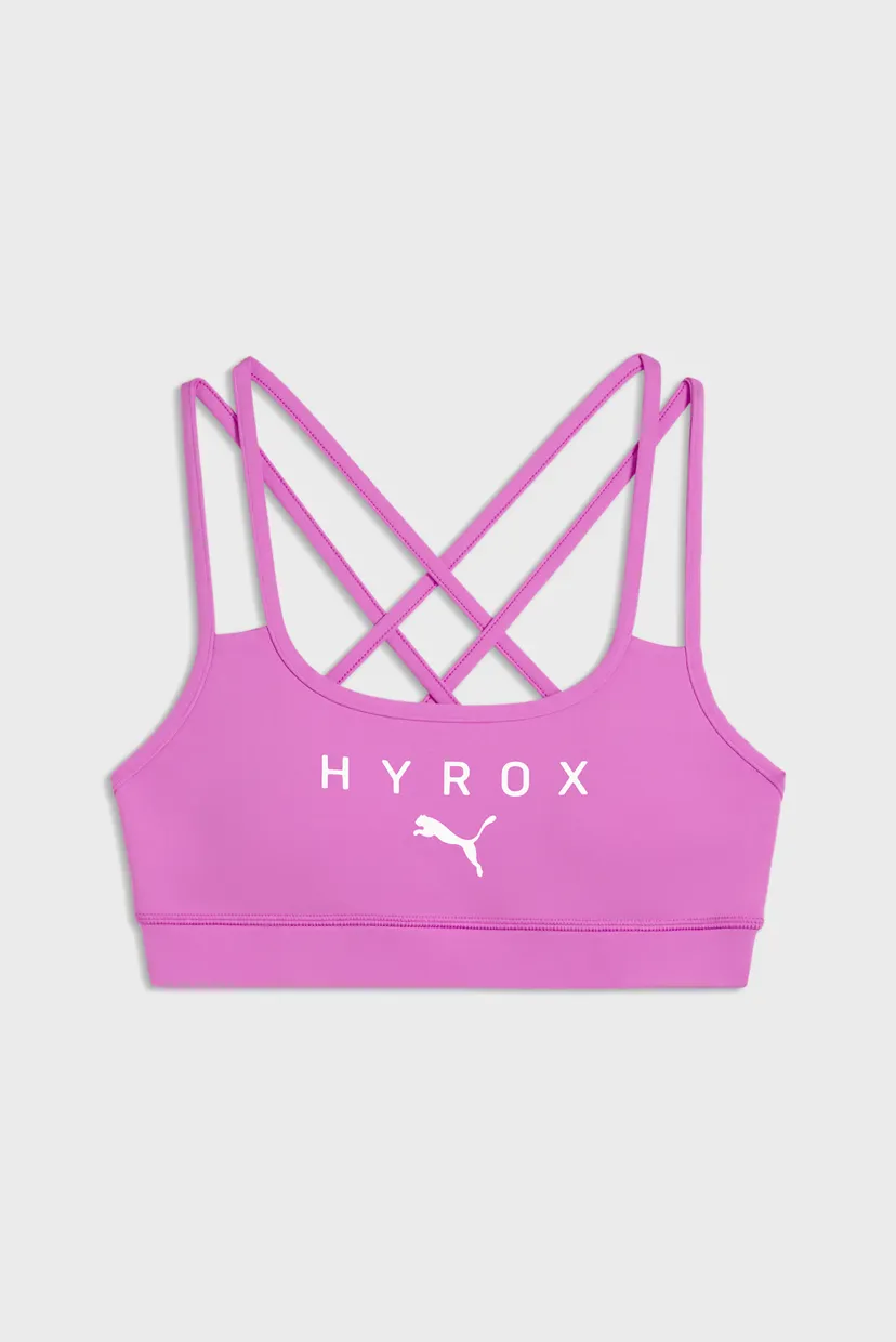 Жіночий рожевий бюстгальтер PUMA x HYROX MOVE Strappy Bra 5