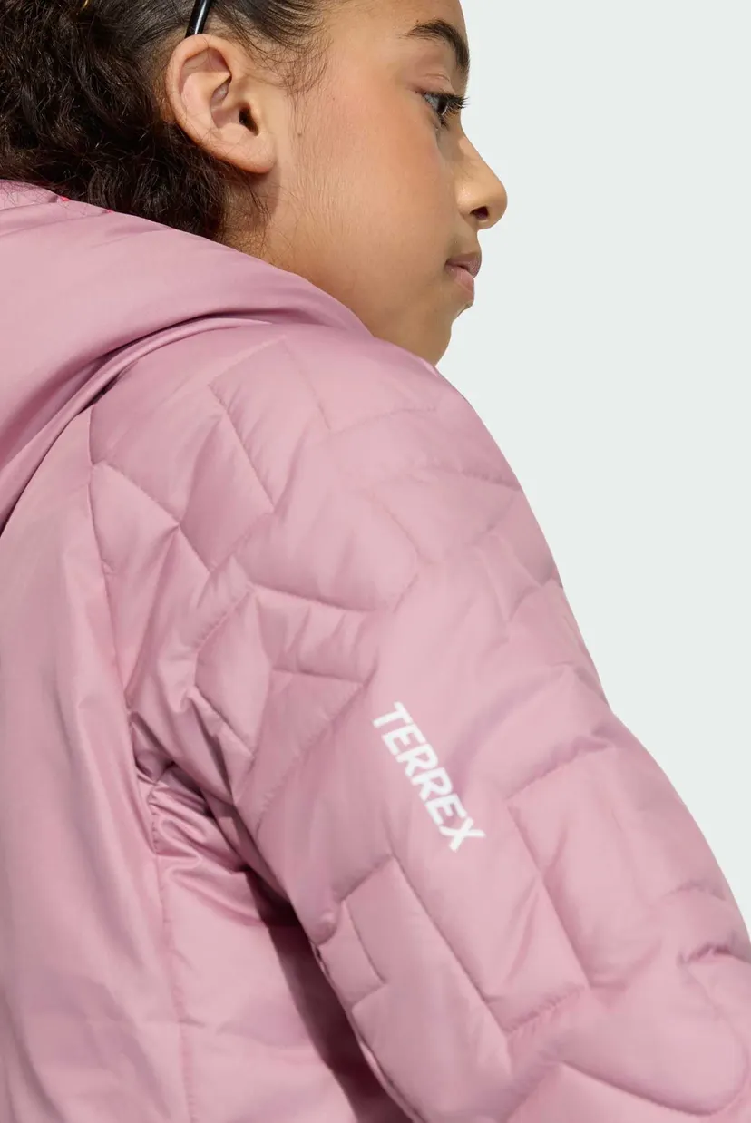 Дитяча рожева куртка Terrex Kids Xperior CLIMAWARM Padded 4
