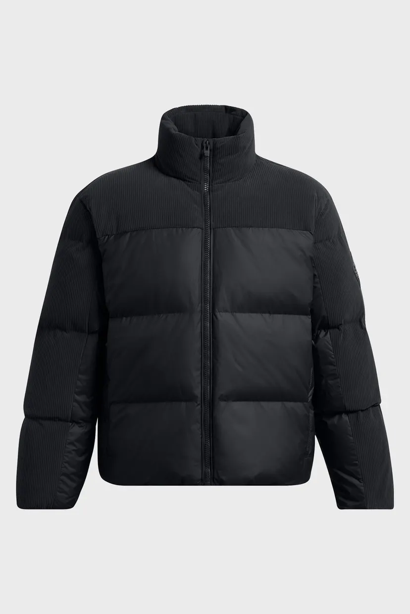 Мужской черный пуховик LIMITLESS DOWN PUFFER CORD 4