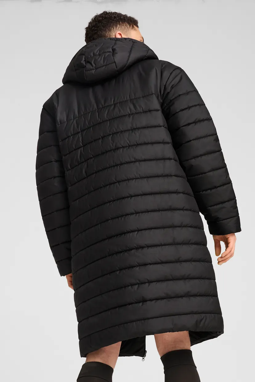 chaam Мужская черная куртка FC Shakhtar Donetsk Bench Jacket Men PUMA