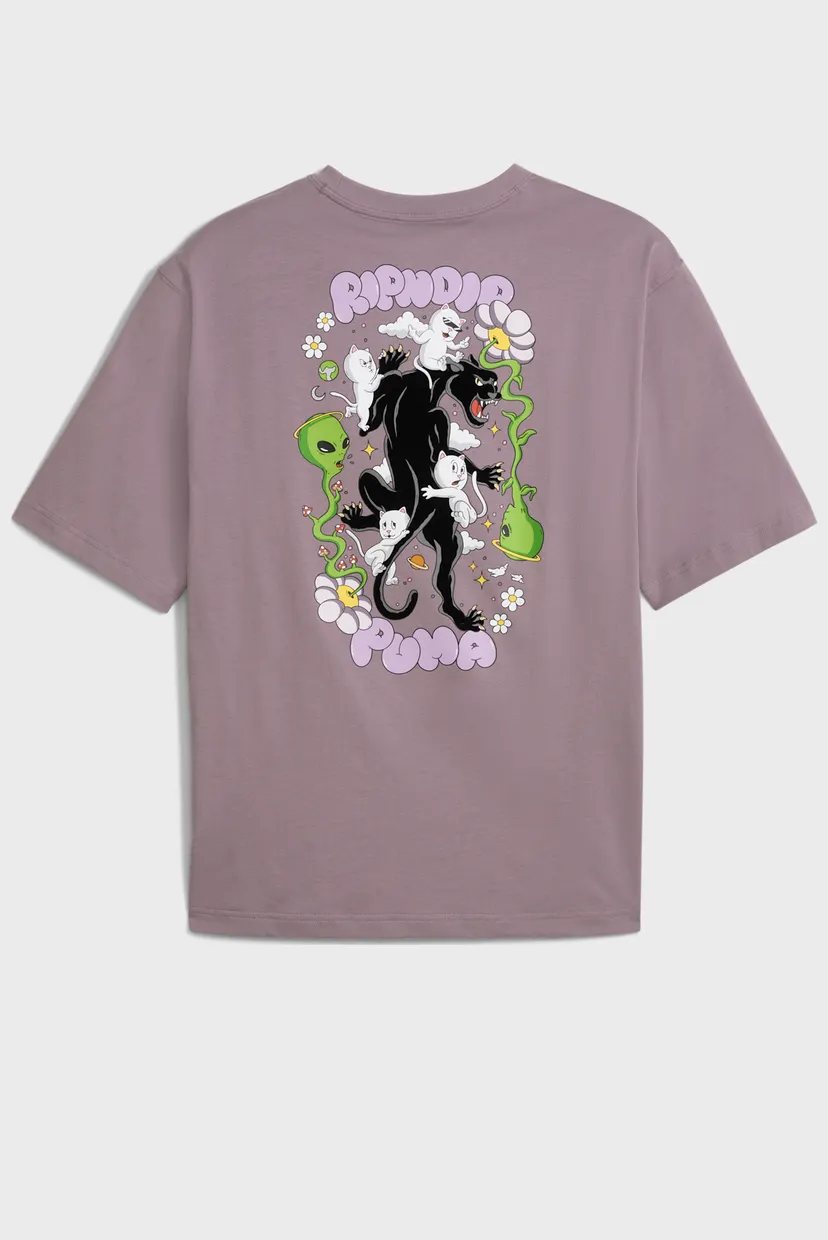 Чоловіча фіолетова футболка PUMA x RIPNDIP Boxy Tee Men 7