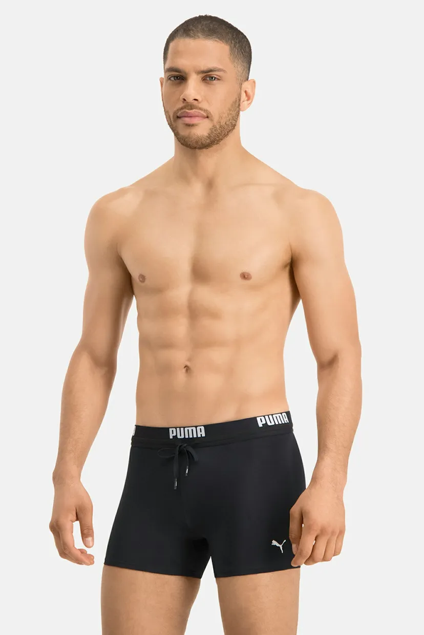 Чоловічі чорні плавки PUMA Swim Men Logo Swim Trunks 3