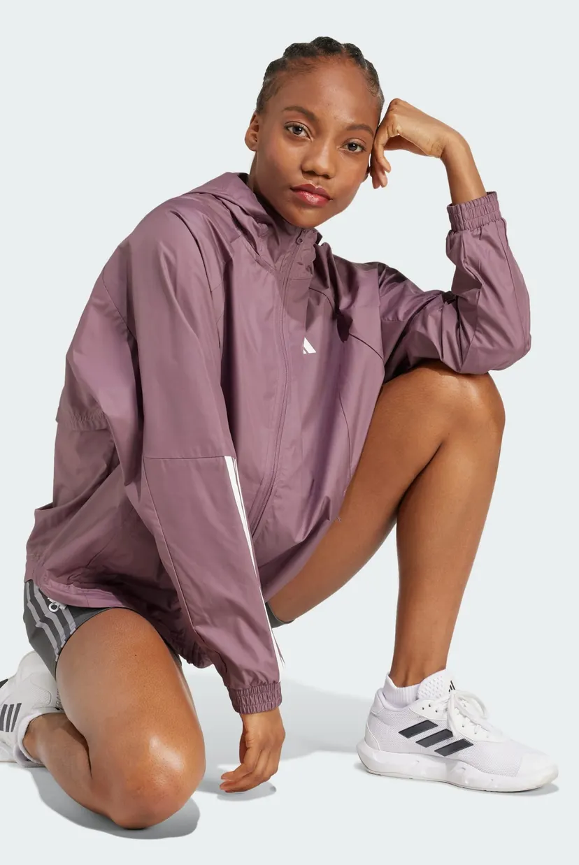 Жіноча бузкова вітровка WIND.RDY Hyperglam adidas IX3213 — MD-Fashion