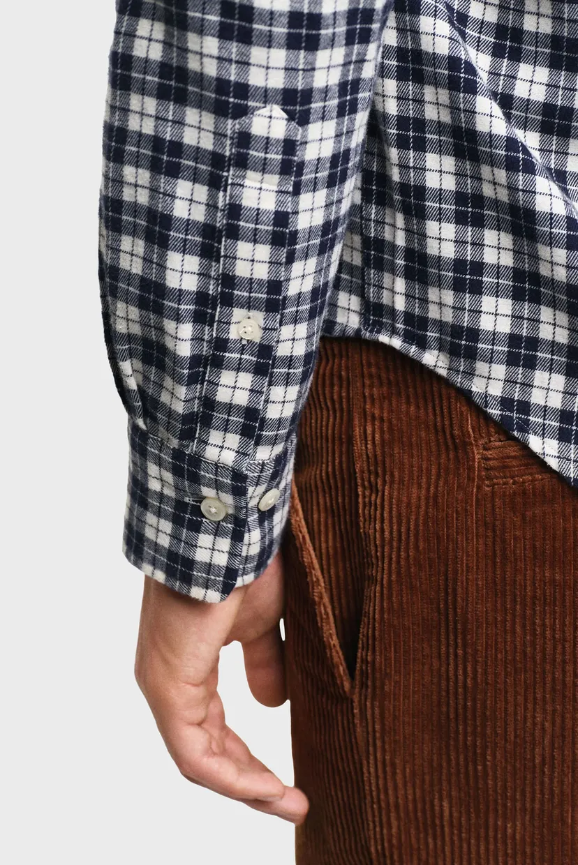 Мужская рубашка в клетку REG FLANNEL CHECK 6