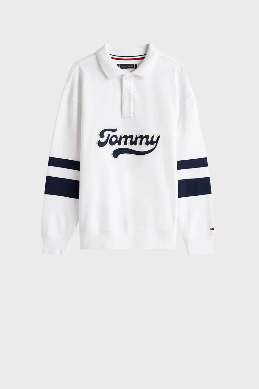 Дитяче біле поло VARSITY 6
