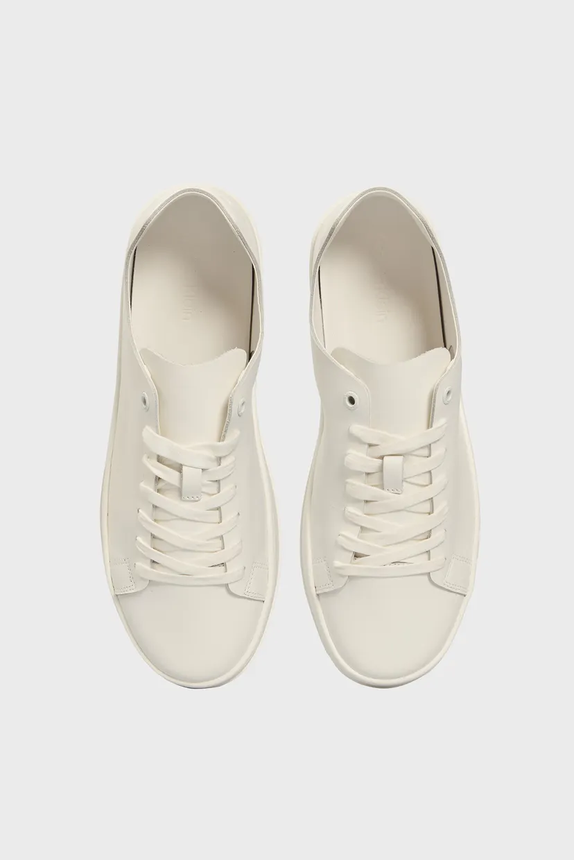 Чоловічі білі шкіряні снікерси LOW TOP LACE UP UNLINED LTH 3