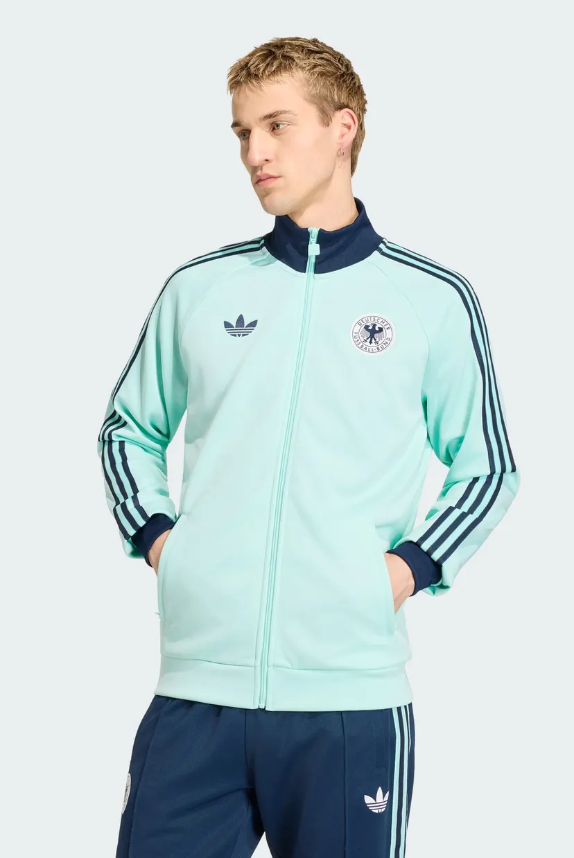Мужская мятная спортивная кофта Germany Originals adidas JZ9340