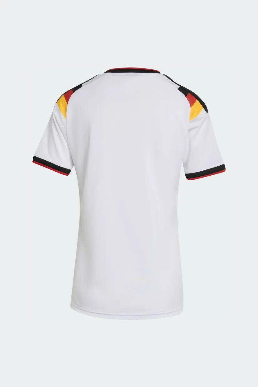 Женская белая футболка Germany 26 Home Replica 7
