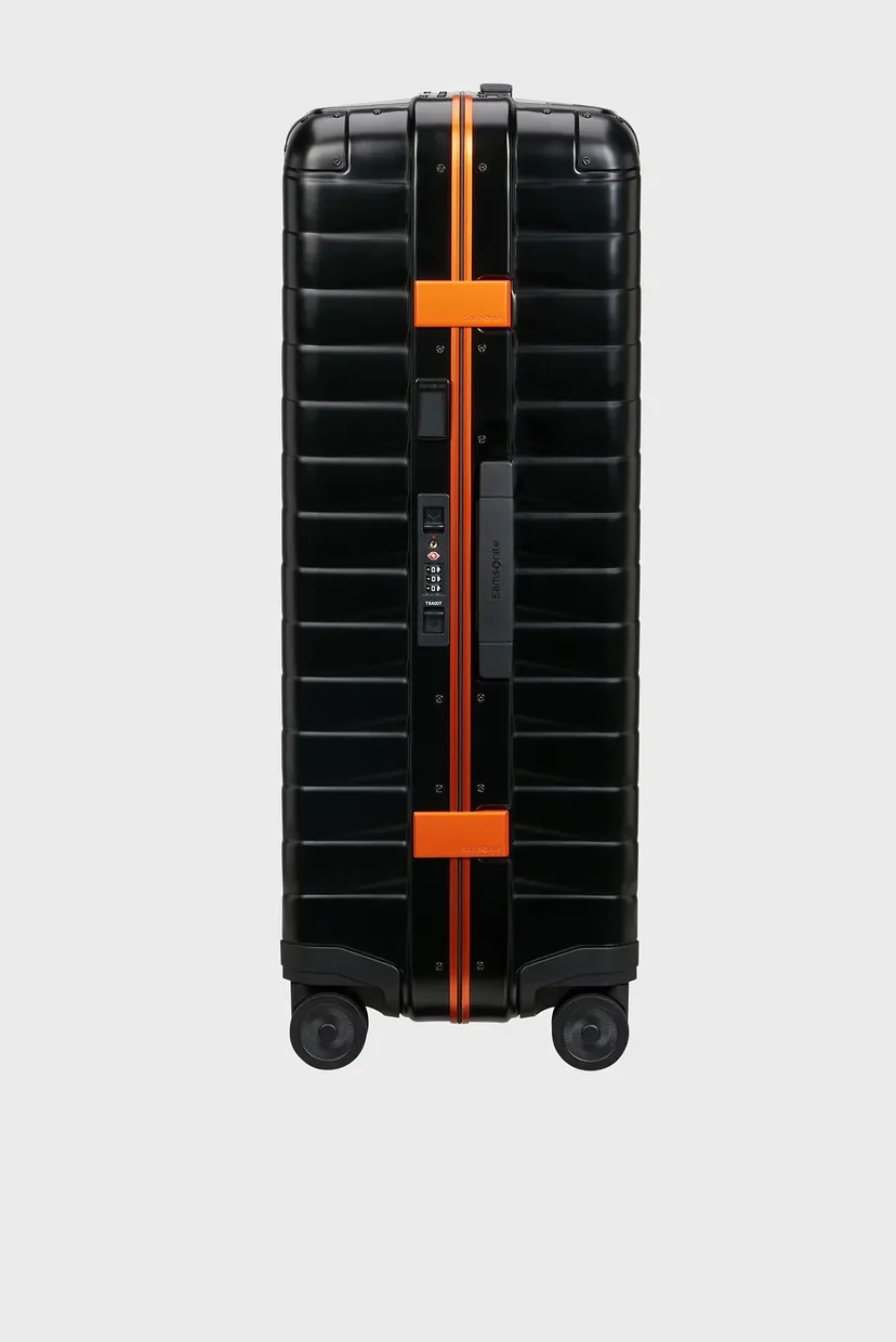Чорна валіза 76 см PROXIS ALU GRAPHITE/APRICOT 3