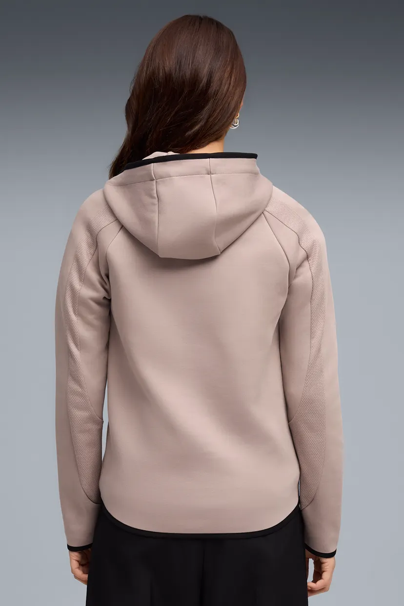 Жіноче пудрове худі Evostripe Full-Zip Hoodie Women 3