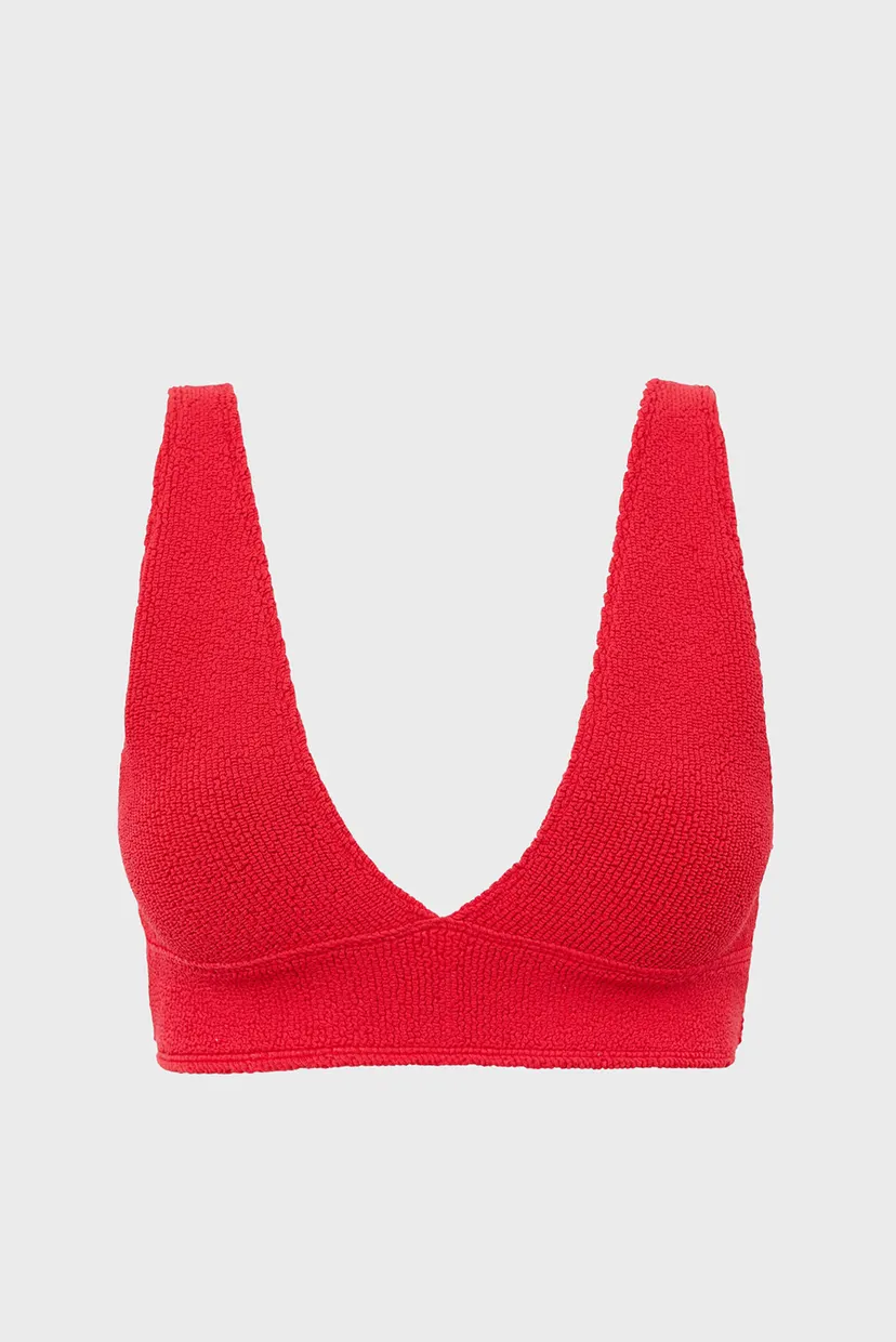 Женский красный лиф от купальника ONESIZE 5