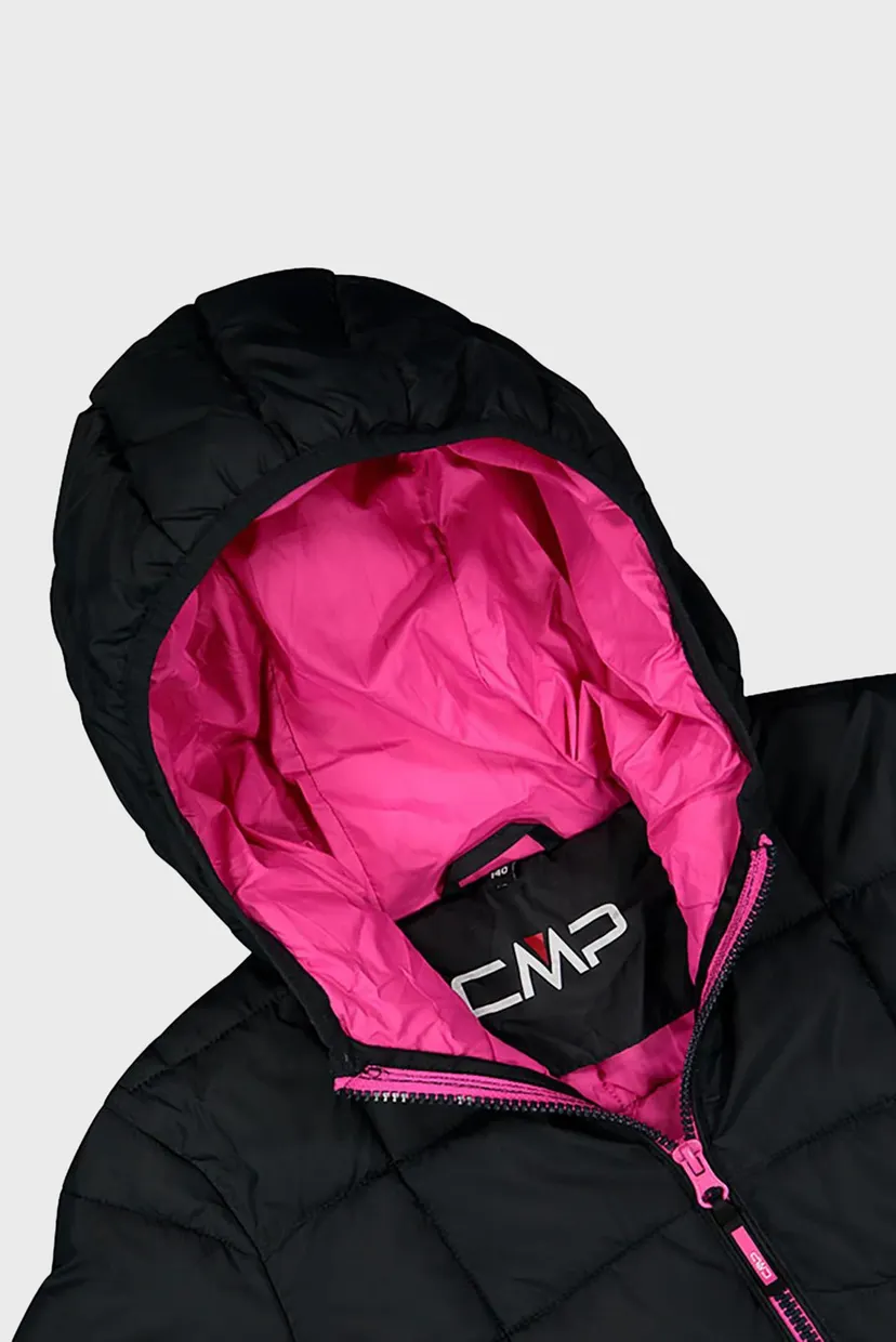 Детская черная куртка COAT FIX HOOD TAFFETA 5