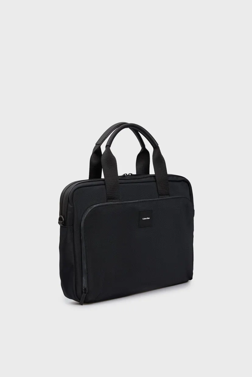 Чоловіча чорна сумка для ноутбука CK ESSENTIAL LAPTOP BAG 4